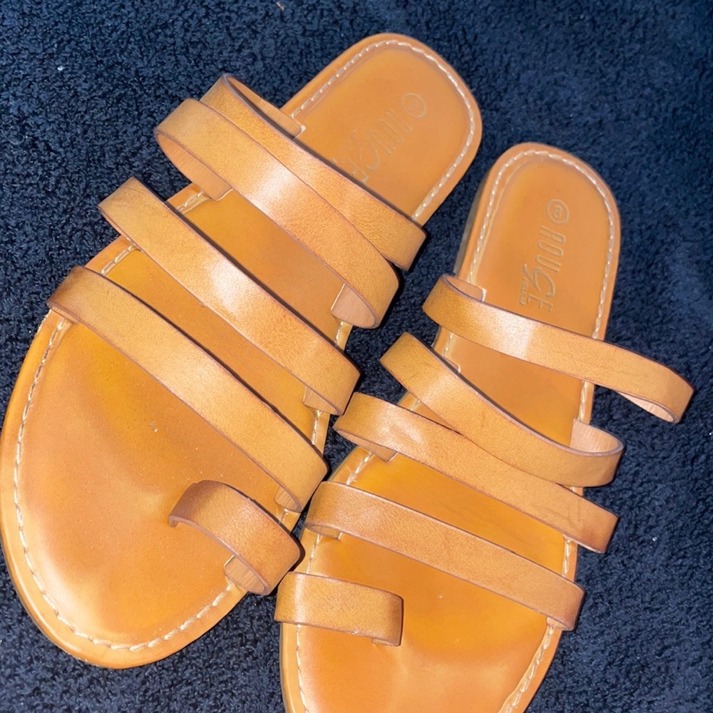 Brown sandals